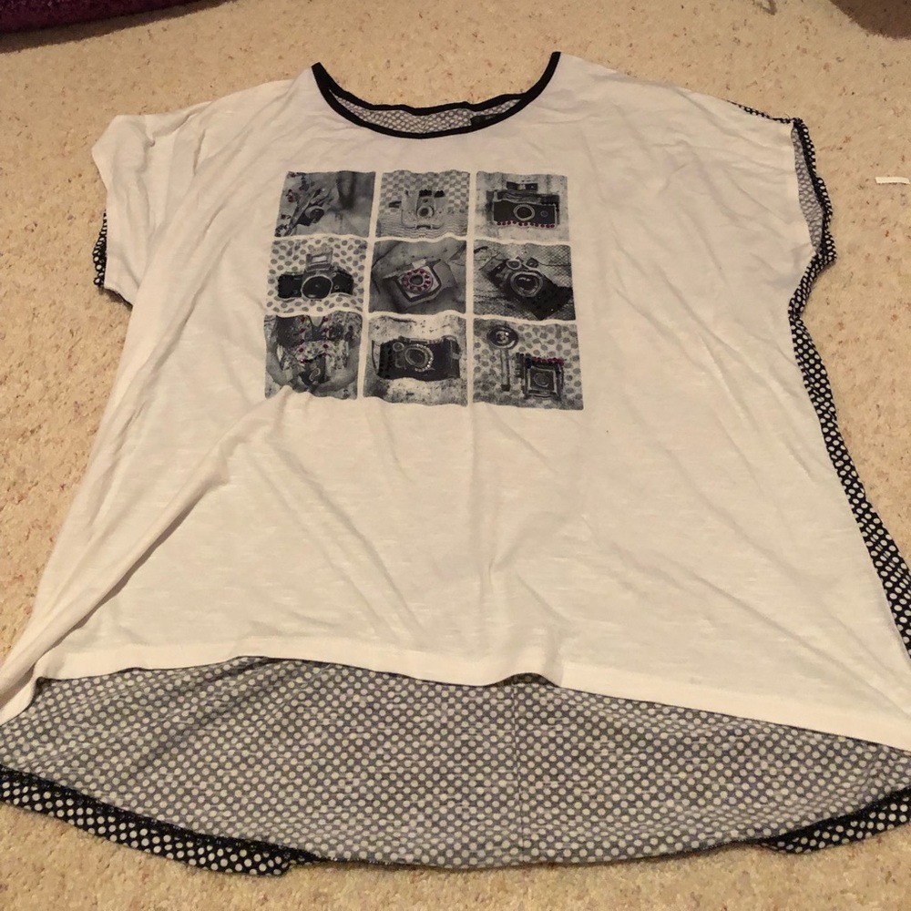 Style and Co short sleeve blouse